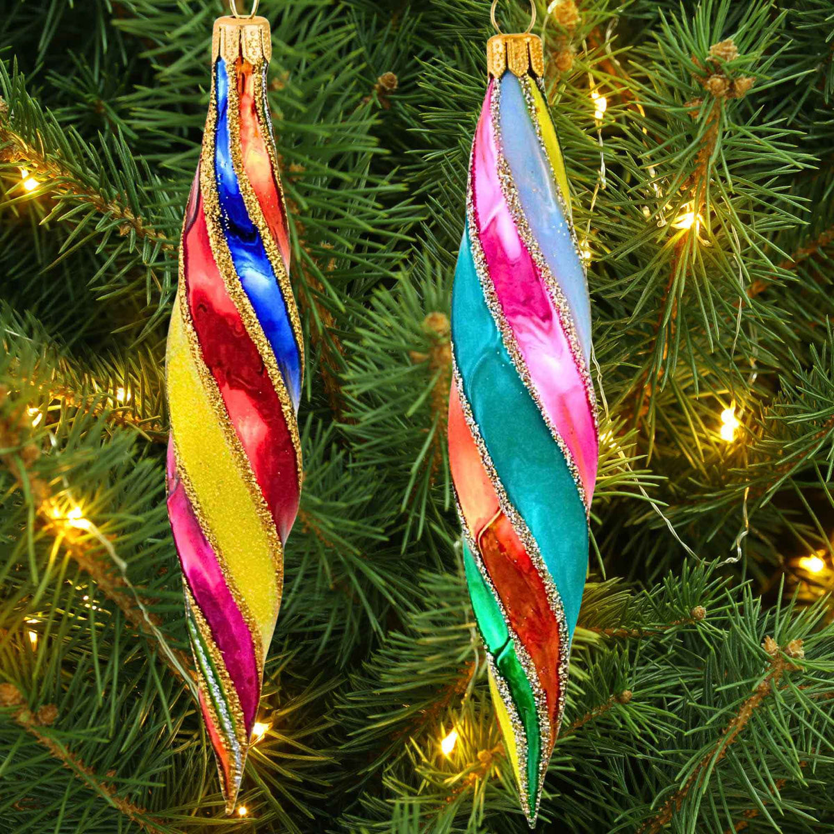 Metzler Bros. Colorful Icicles Set - - SBKGifts.com