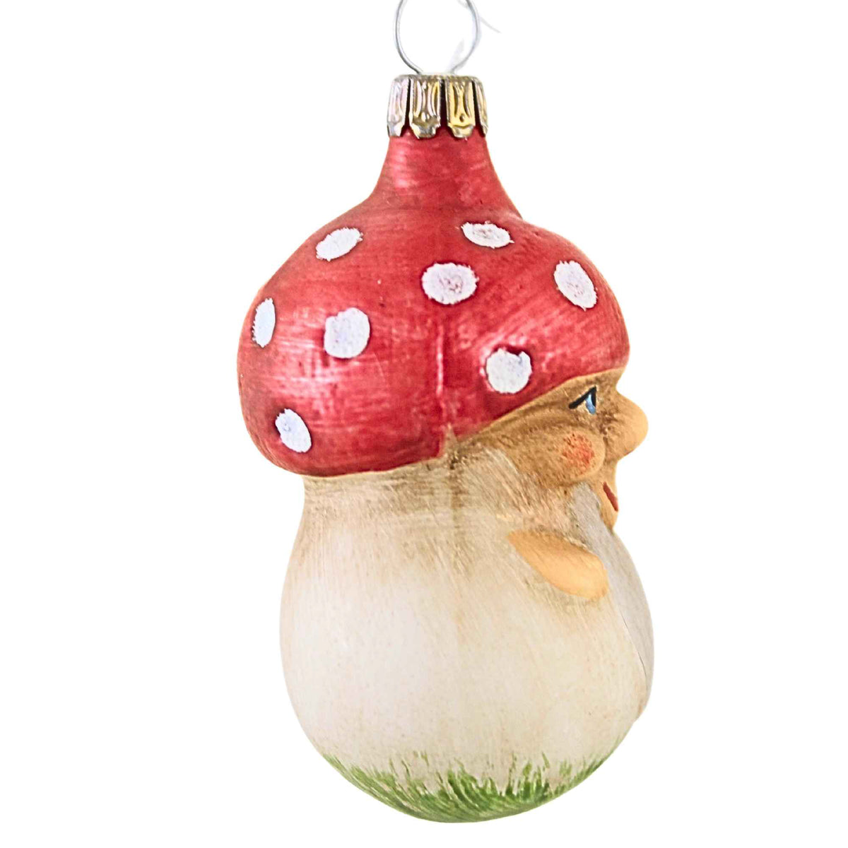 Marolin Red Mushroom With Face - - SBKGifts.com