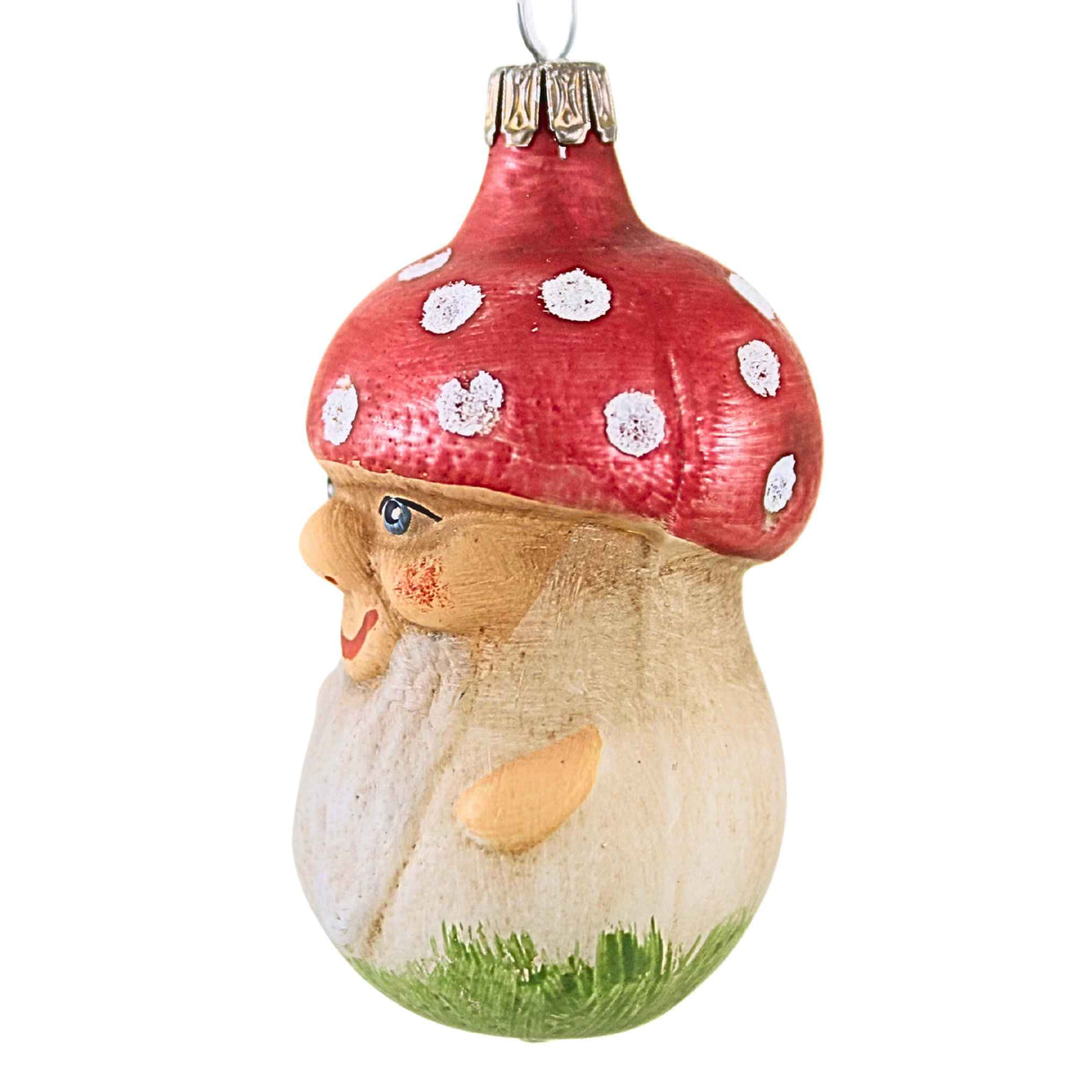 Marolin Red Mushroom With Face - - SBKGifts.com