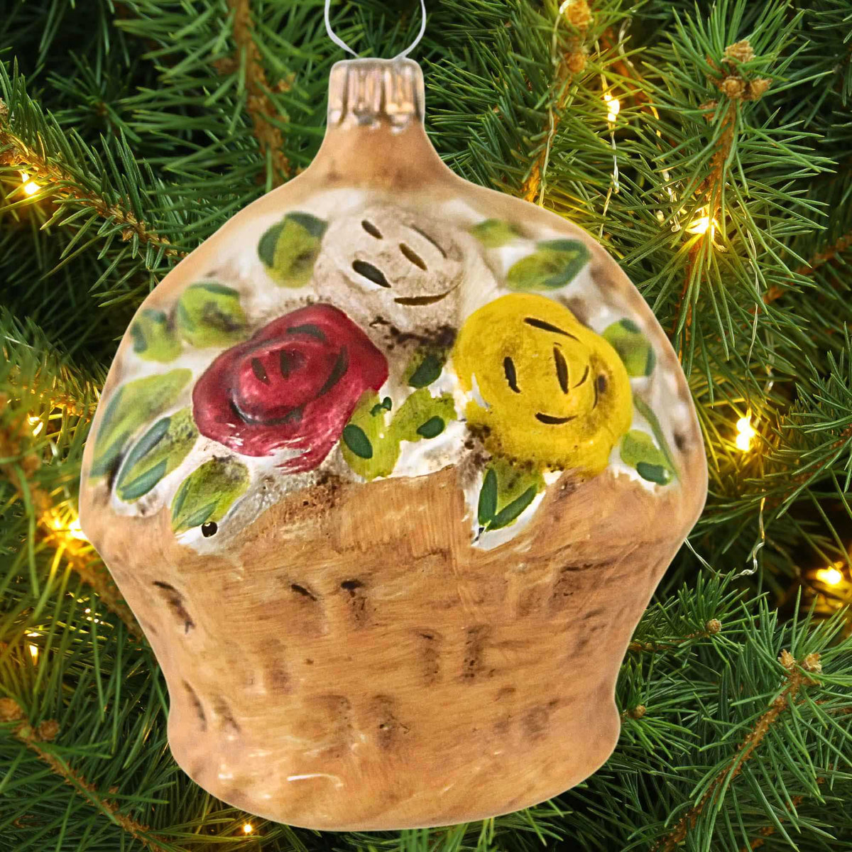 Marolin Big Flower Basket - - SBKGifts.com