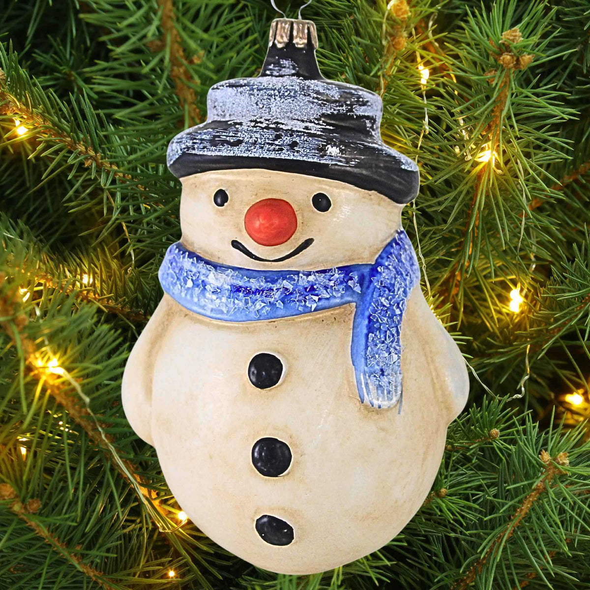 Marolin Large Snowman With A Scarf - - SBKGifts.com