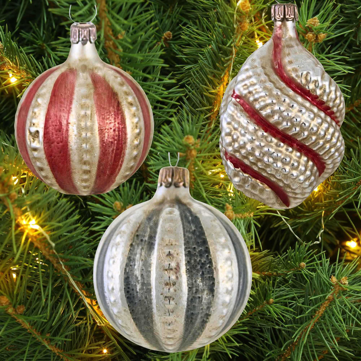 Marolin Lauscha Traditional 3 Pc Set - - SBKGifts.com