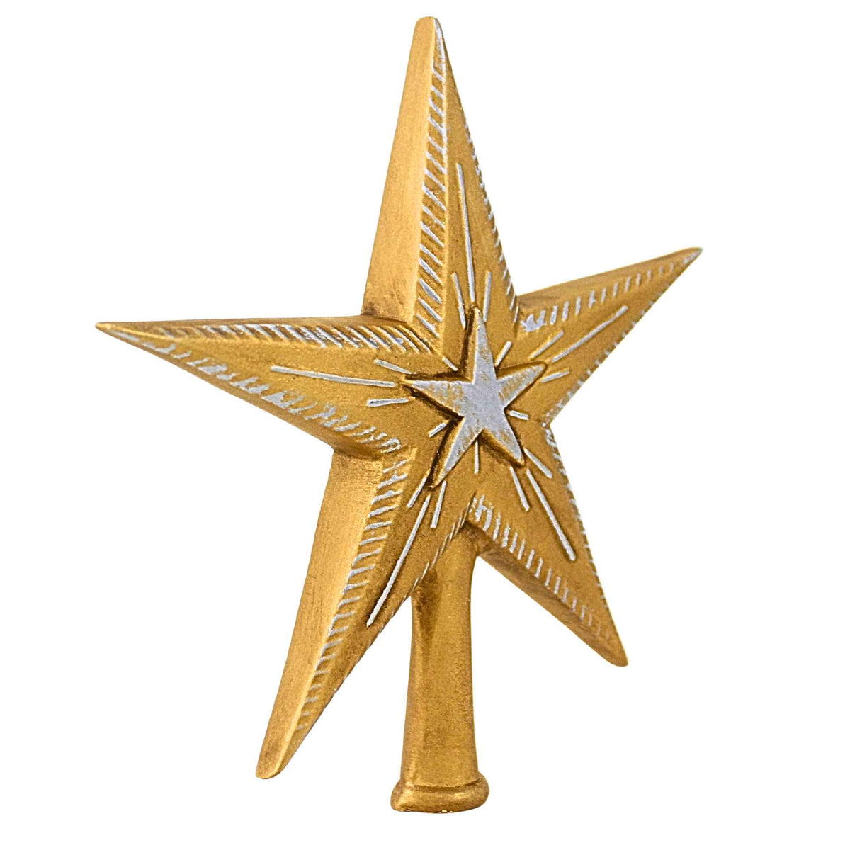 Marolin Gold Silver Binary Star - - SBKGifts.com