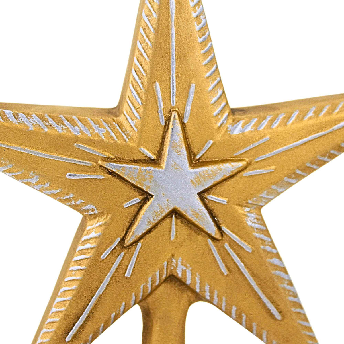 Marolin Gold Silver Binary Star - - SBKGifts.com