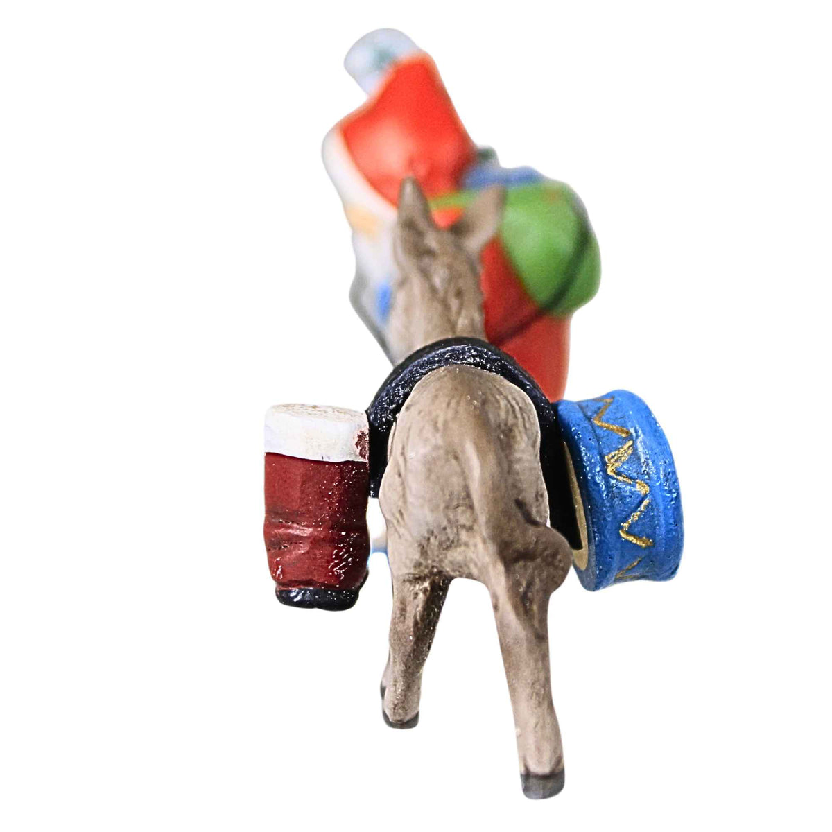 Marolin Miniature Santa With Donkey - - SBKGifts.com