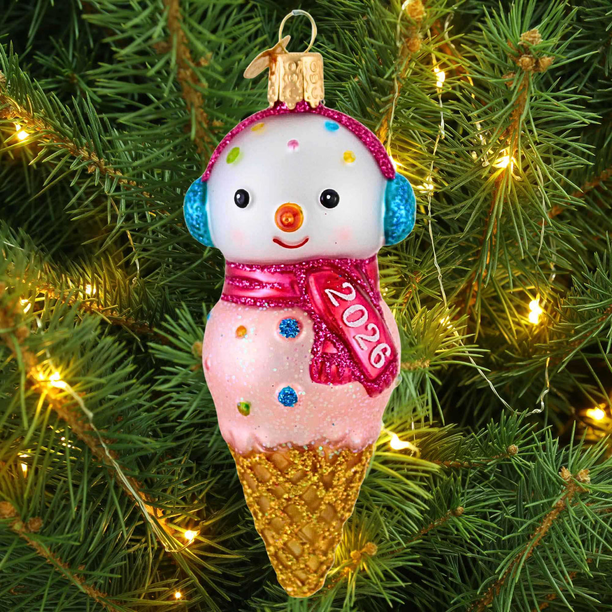 Old World Christmas 2026 Snowman Ornament - - SBKGifts.com