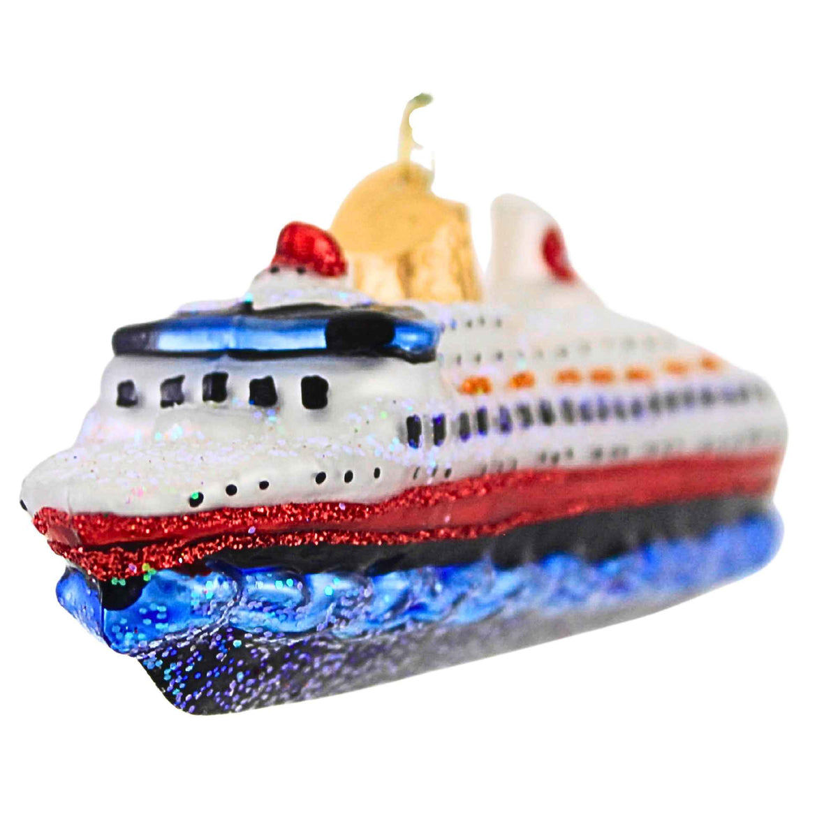 Old World Christmas Cruise Ship Ornament - - SBKGifts.com