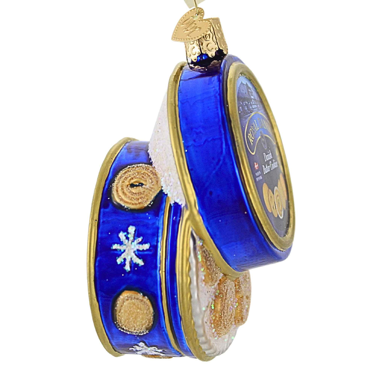 Old World Christmas Butter Cookies Tin Ornament - - SBKGifts.com
