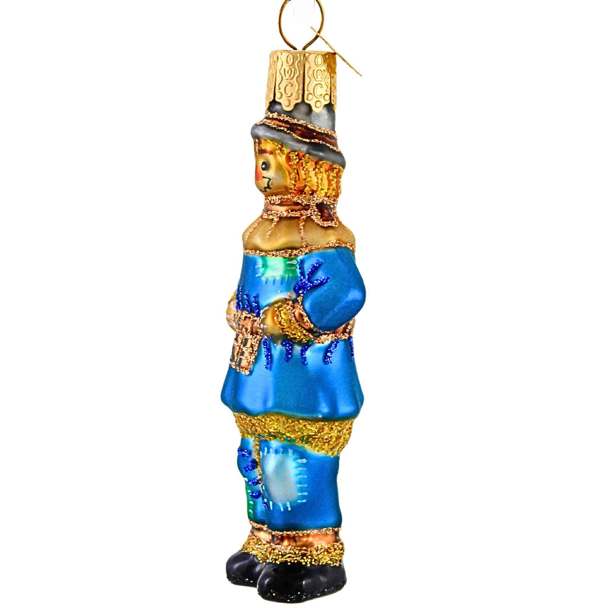 Old World Christmas Scarecrow Ornament - - SBKGifts.com