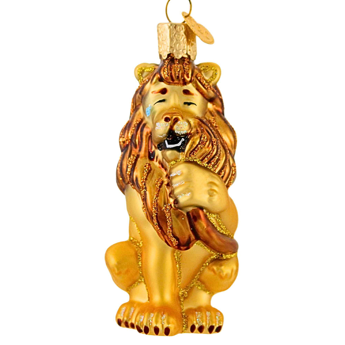 67844 Cowardly Lion Ornament 36373