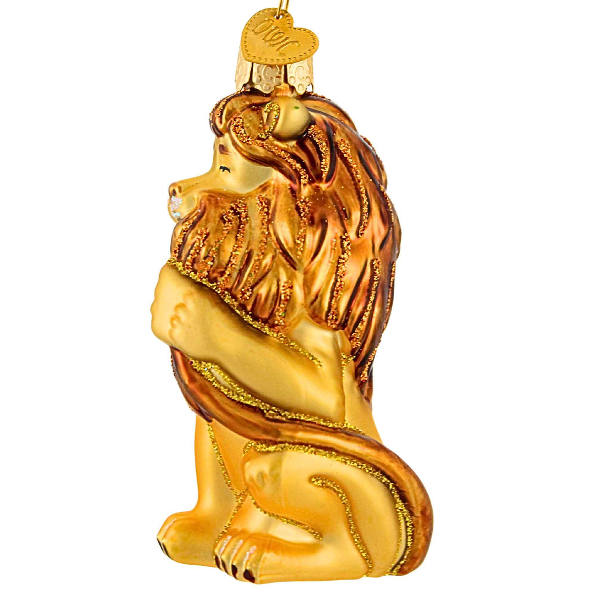 Old World Christmas Cowardly Lion Ornament - - SBKGifts.com