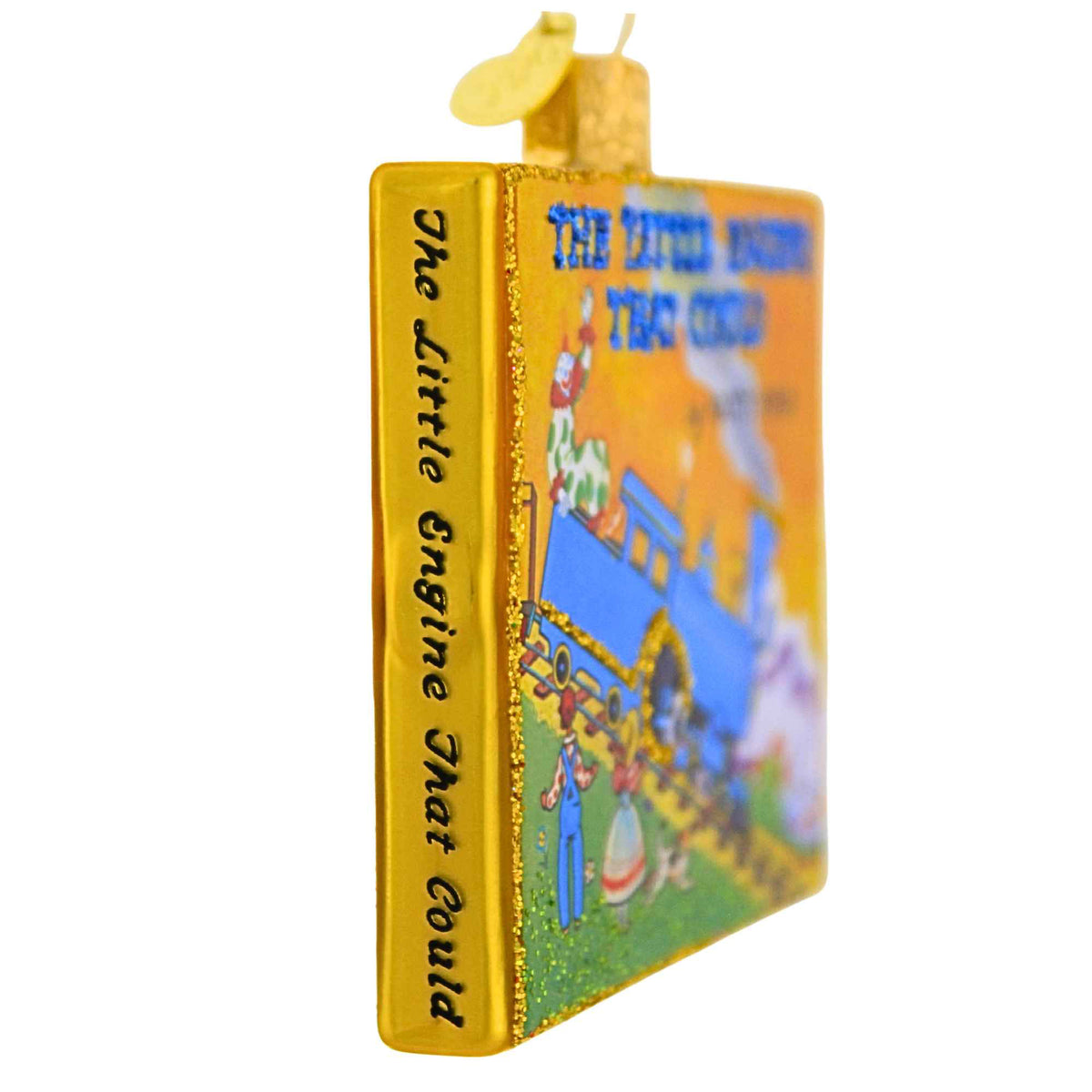 Old World Christmas The Little Engine That Could Book Ornament - - SBKGifts.com