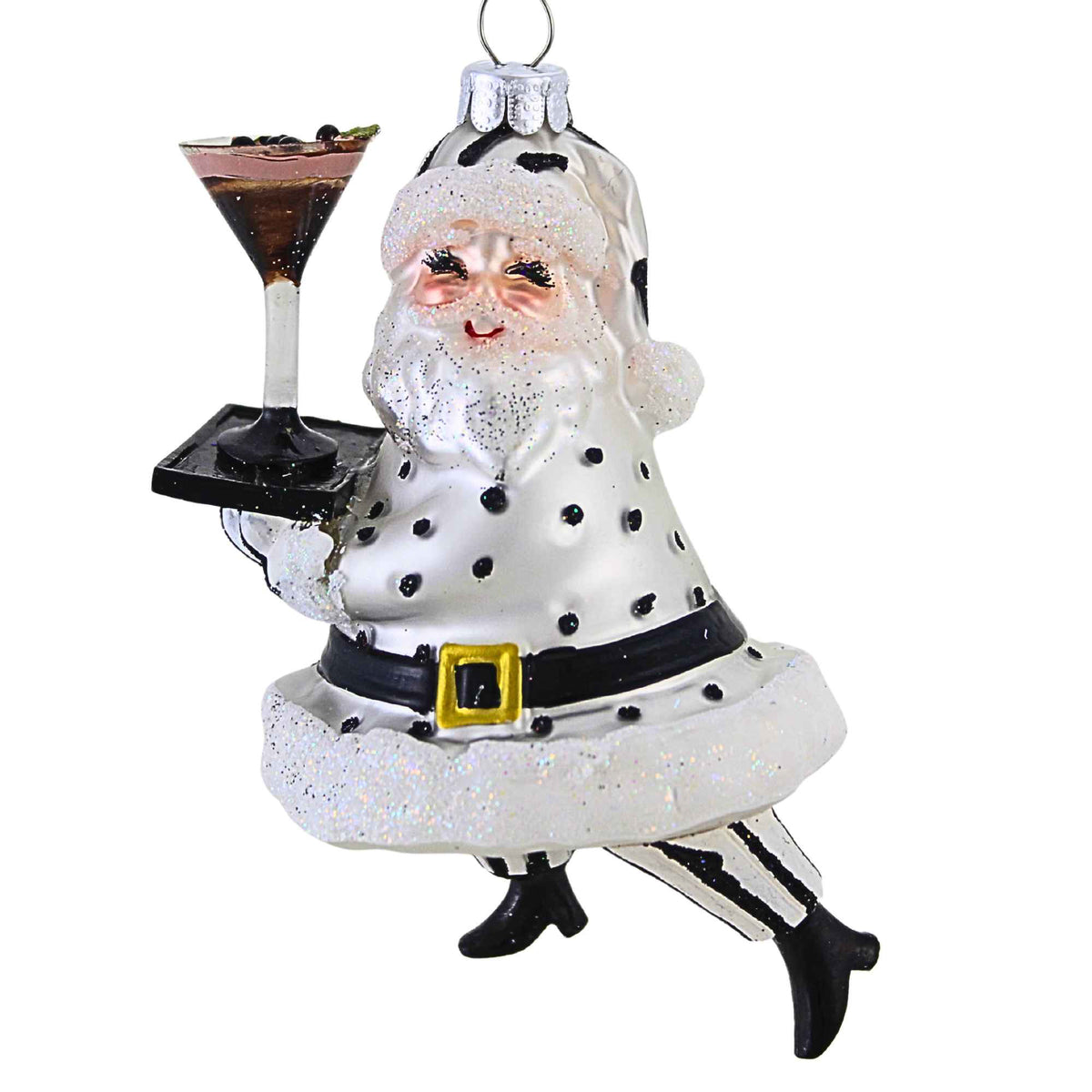 67855 Espresso Service Santa Ornament 4652902