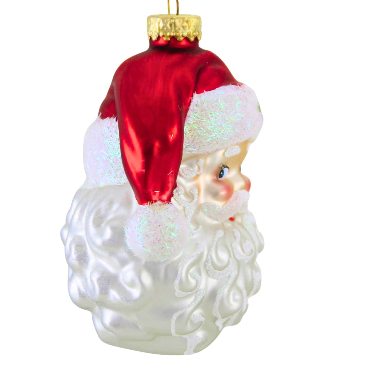 Raz Imports Santa Head Ornament - - SBKGifts.com
