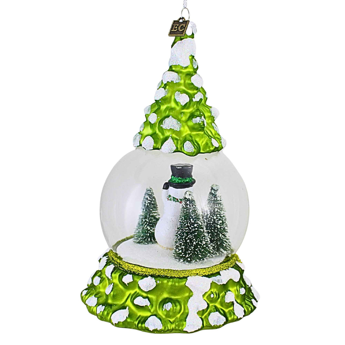 Eric Cortina Collection Snowman In The Forest Ornament - - SBKGifts.com
