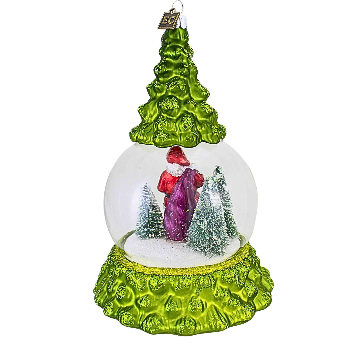 Eric Cortina Collection Santa In The Forest Ornament - - SBKGifts.com