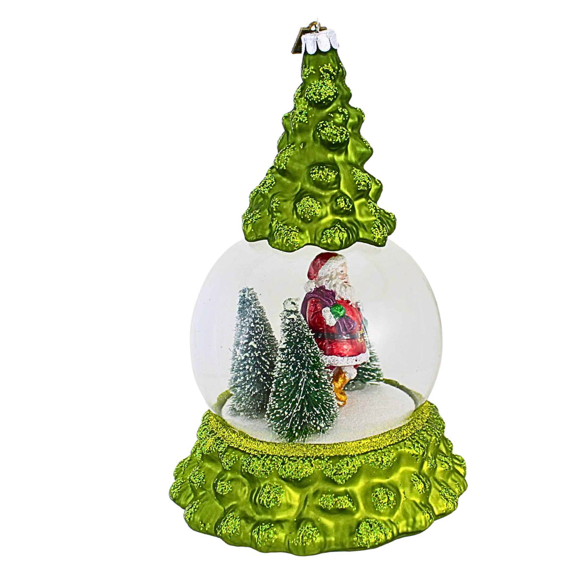 Eric Cortina Collection Santa In The Forest Ornament - - SBKGifts.com