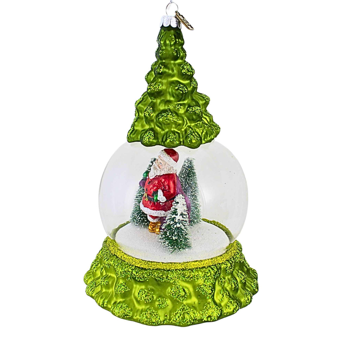 Eric Cortina Collection Santa In The Forest Ornament - - SBKGifts.com