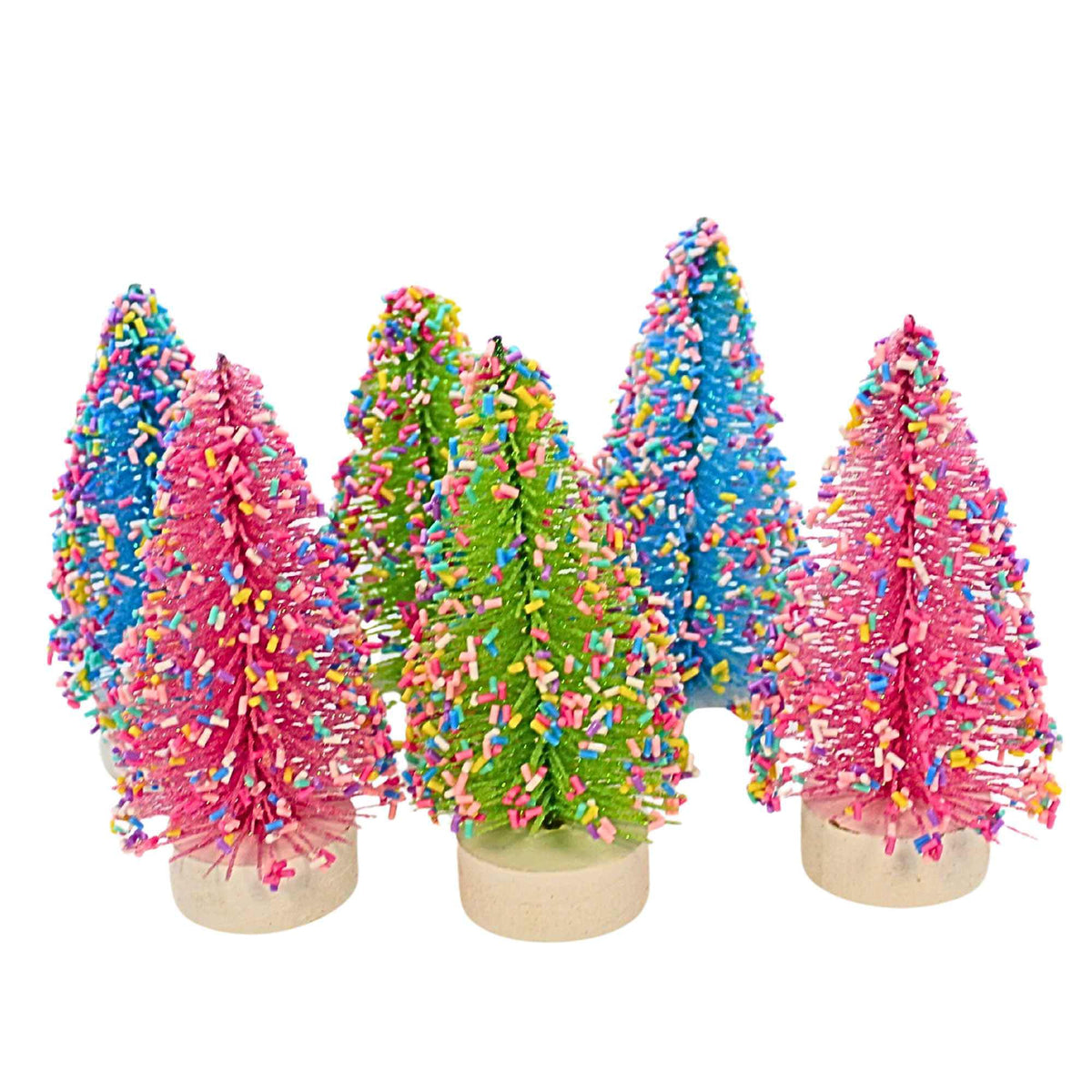 67865 Bottle Brush Trees With Sprinkles 4506677