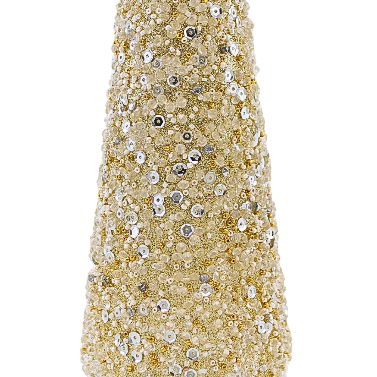 Raz Imports Gold Glitter Trees - - SBKGifts.com