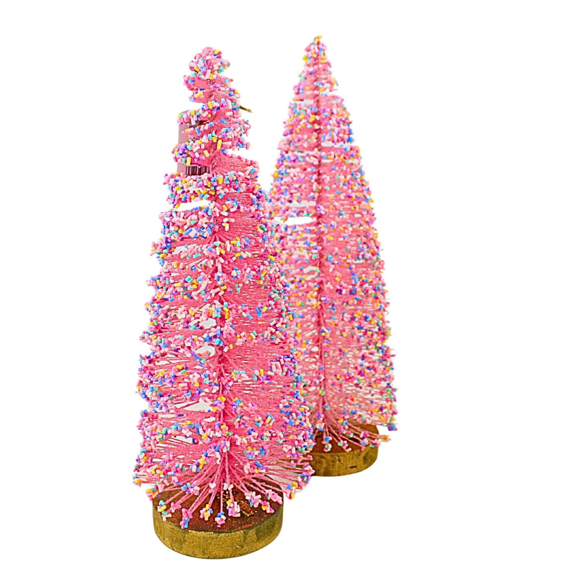 67870 Pink Sprinkle Bottle Brush Trees 4506806