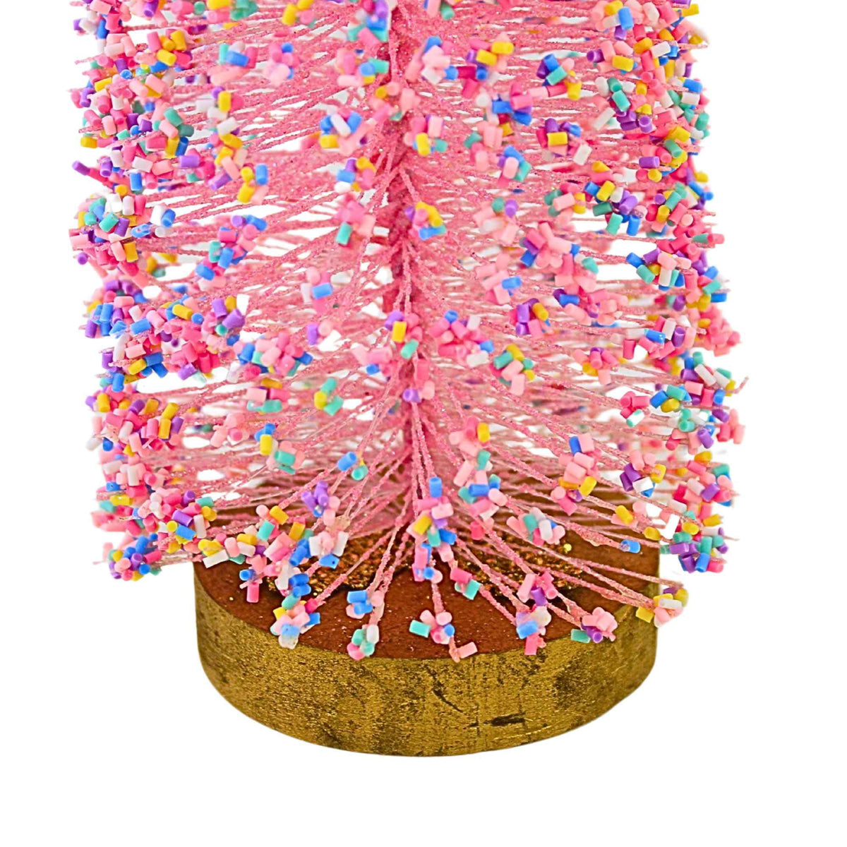 Raz Imports Pink Sprinkle Bottle Brush Trees - - SBKGifts.com