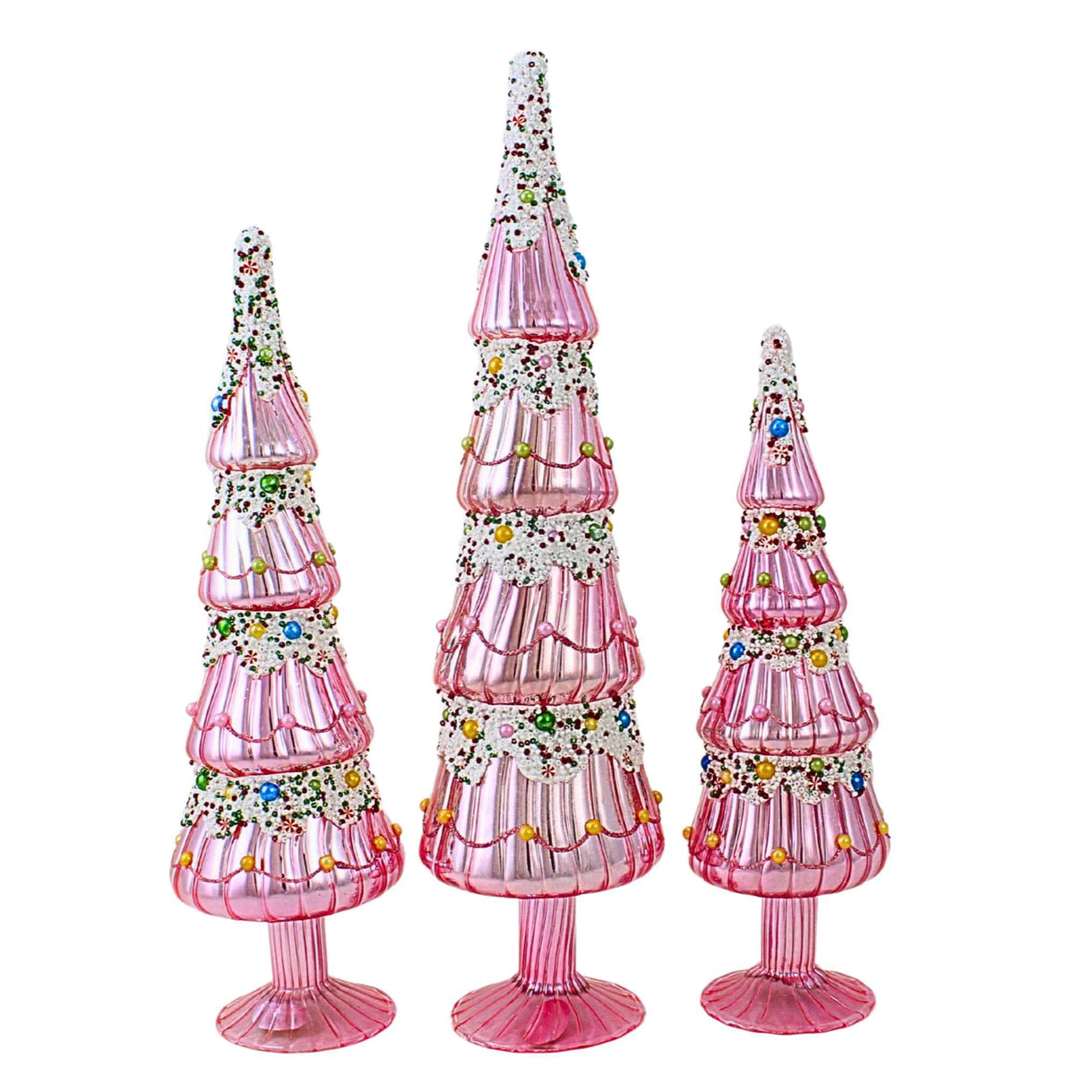 Raz Imports Pink Sprinkle Trees - - SBKGifts.com