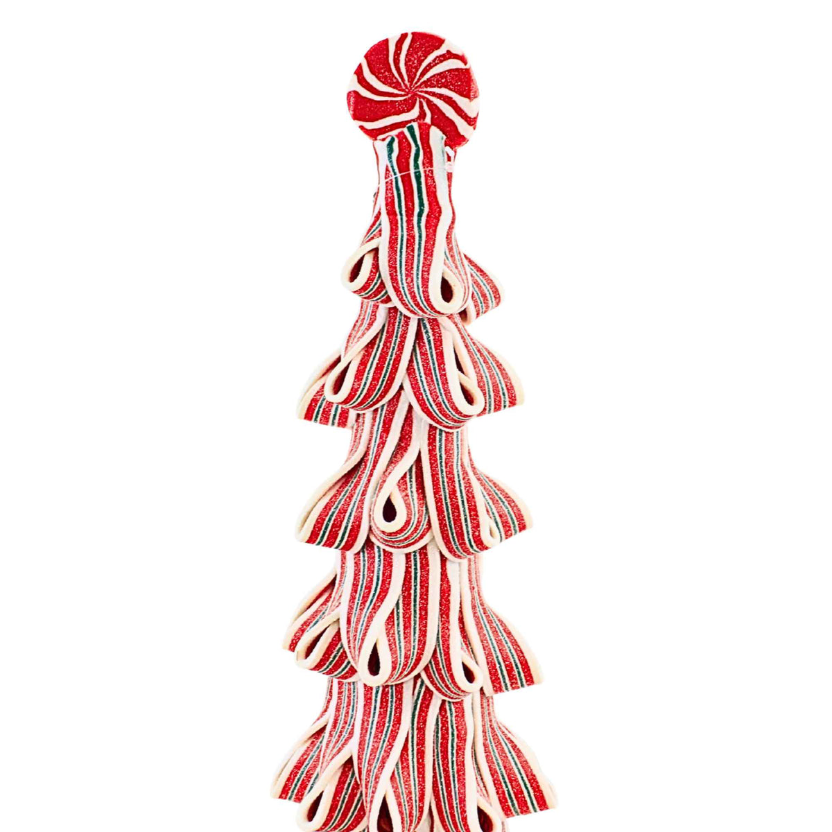 Raz Imports Red & White Ribbon Candy Trees - - SBKGifts.com