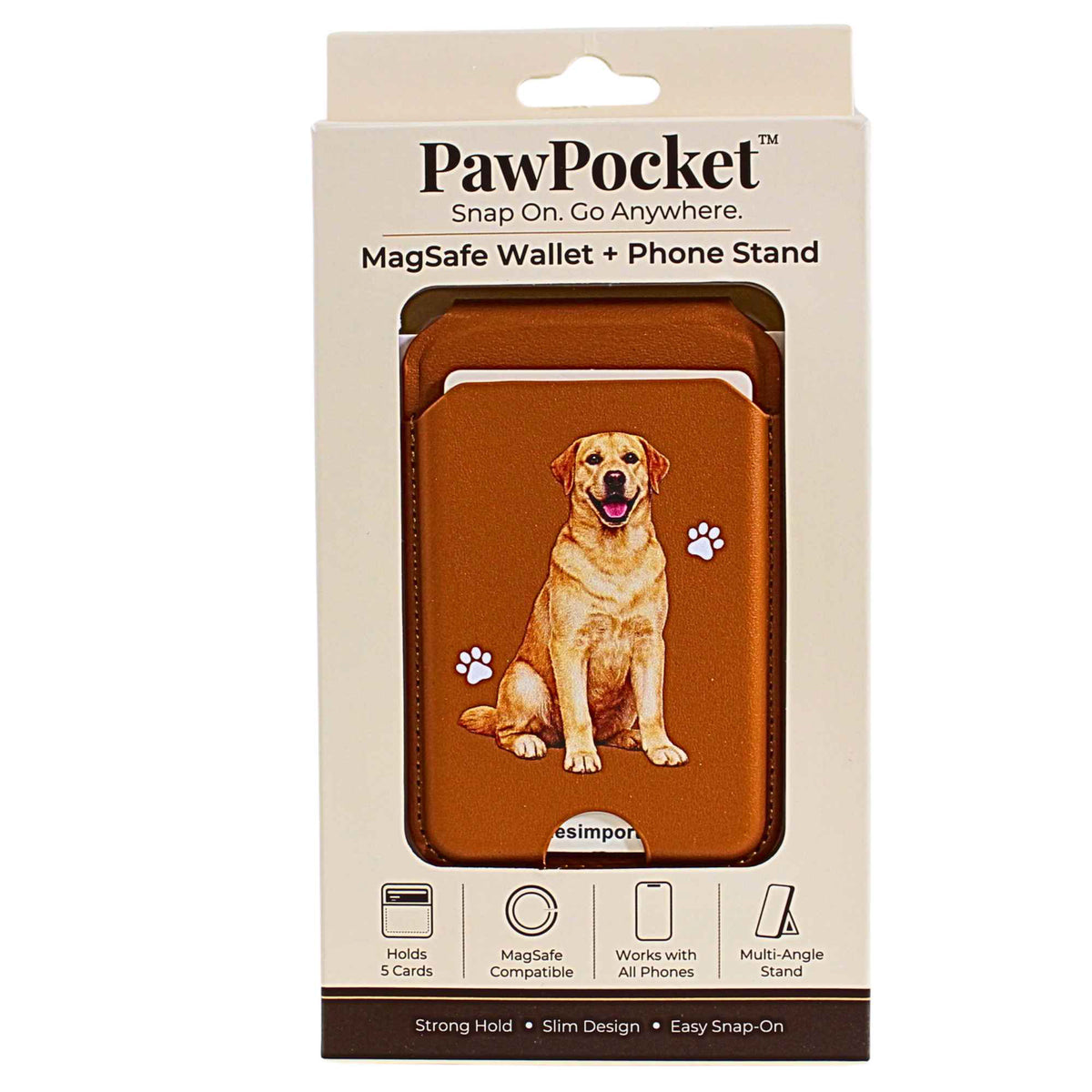 67878 Yellow Labrador Phone Magwallet 57020