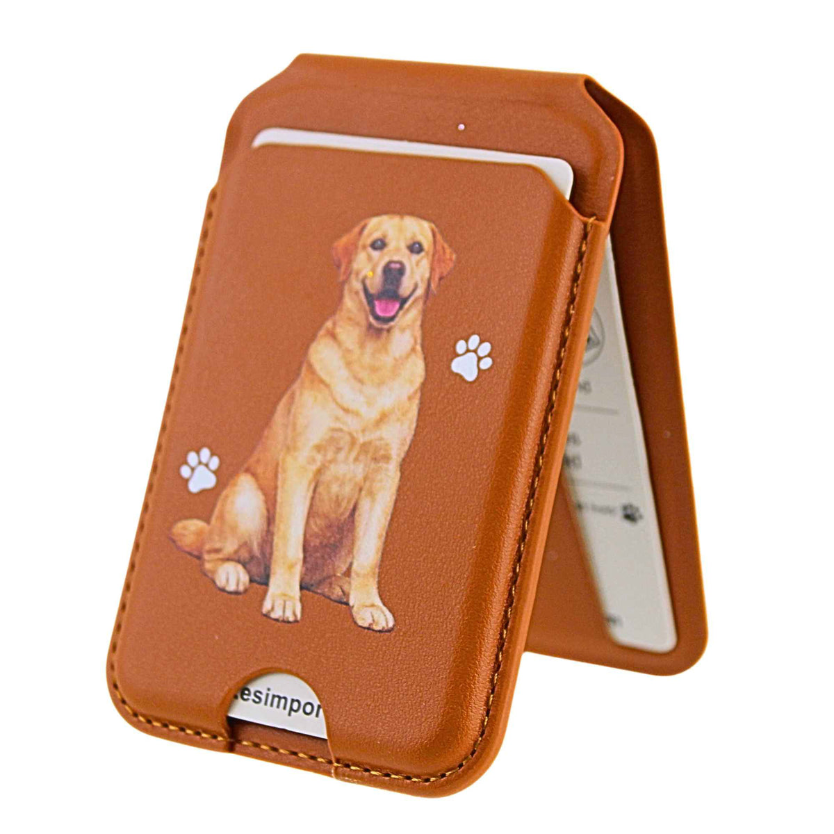 E & S Imports Yellow Labrador Phone Magwallet - - SBKGifts.com