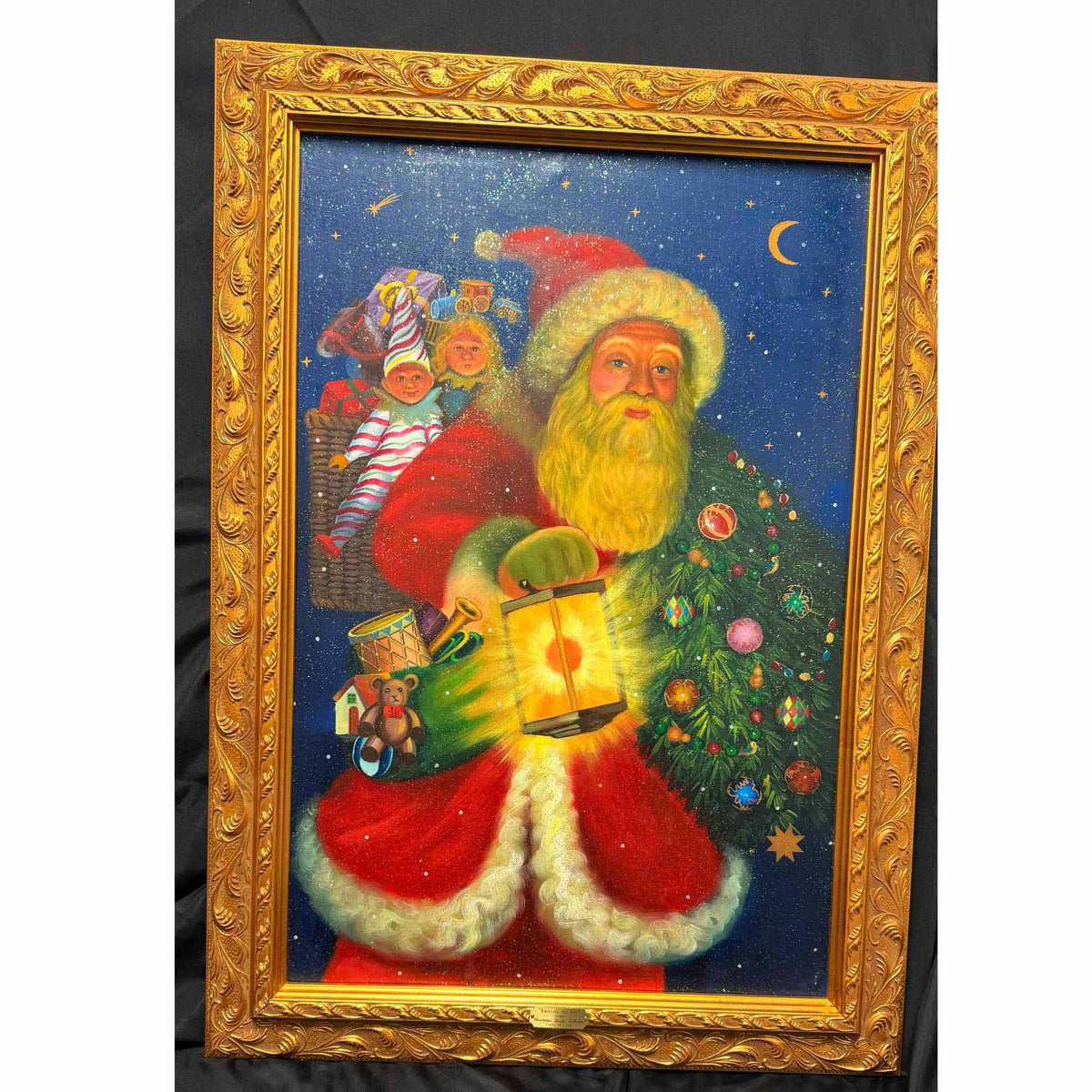 67912 Frame Lighting The Way Le Oil Painting - Final Sale - No Free Ship: Ship + Insurance Additional 986530 24OF500-WITHCERTIFICATE