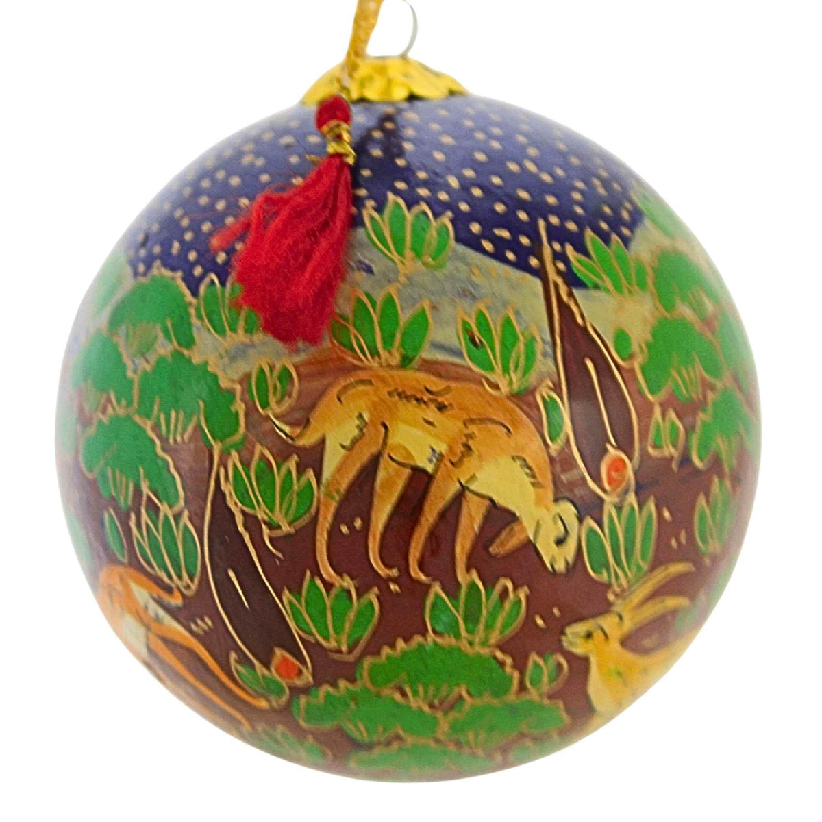 Honest Love Our Planet Forest Friends Blue Bauble - - SBKGifts.com