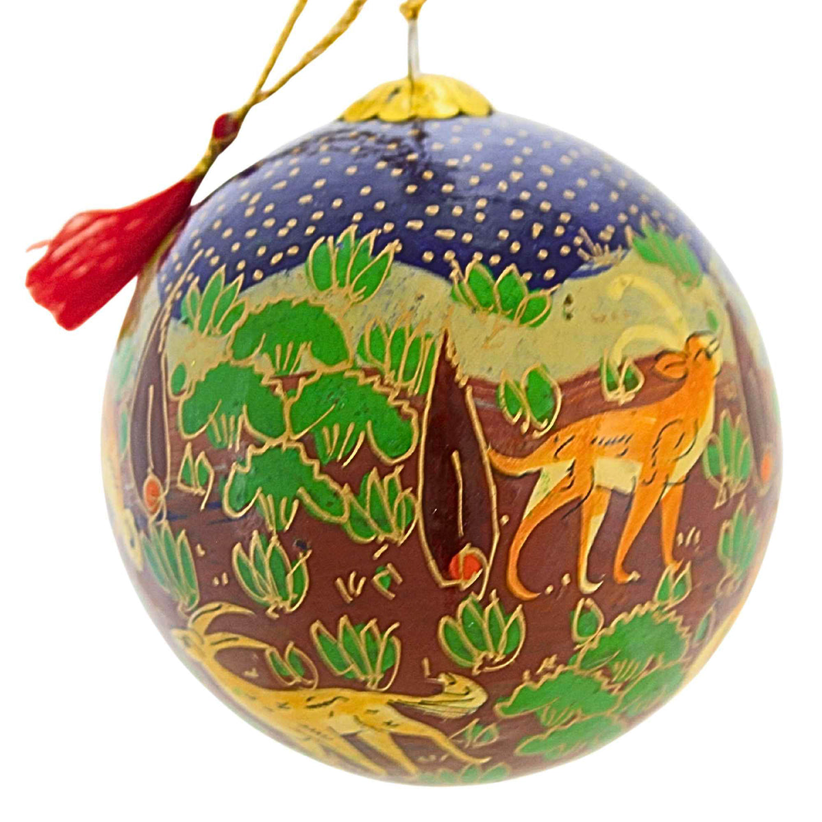 Honest Love Our Planet Forest Friends Blue Bauble - - SBKGifts.com