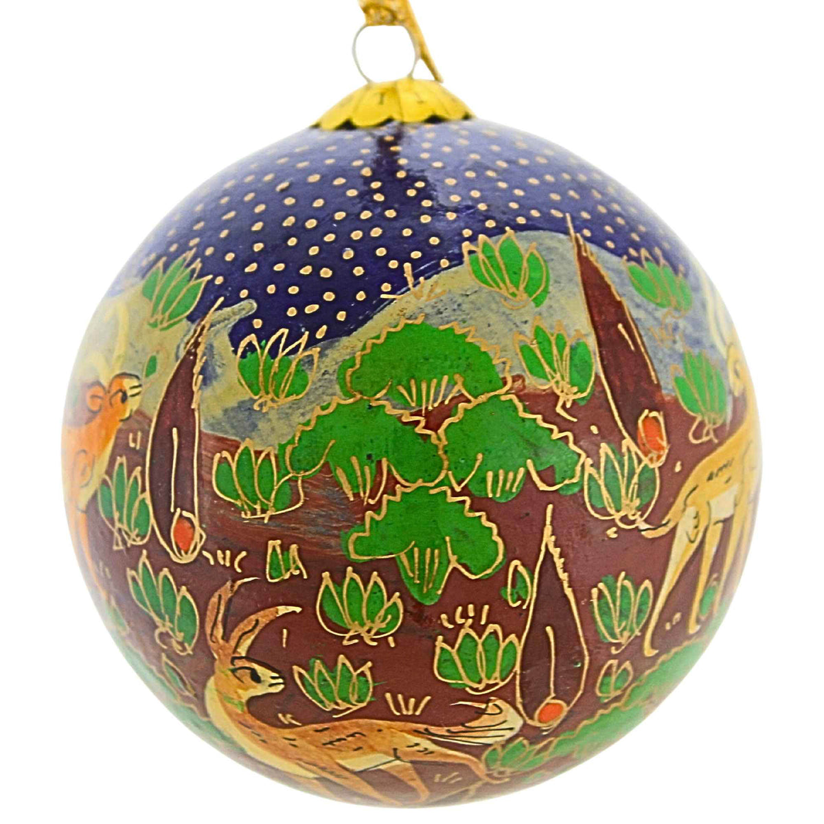 Honest Love Our Planet Forest Friends Blue Bauble - - SBKGifts.com