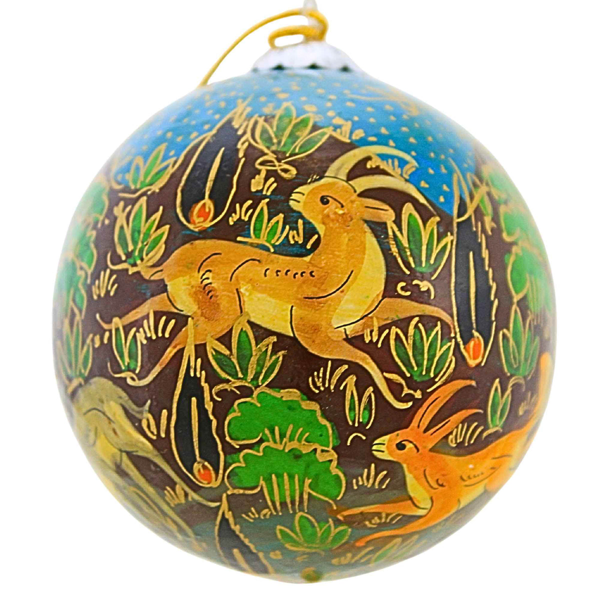 67917 Forest Friends Sky Blue Bauble FF003