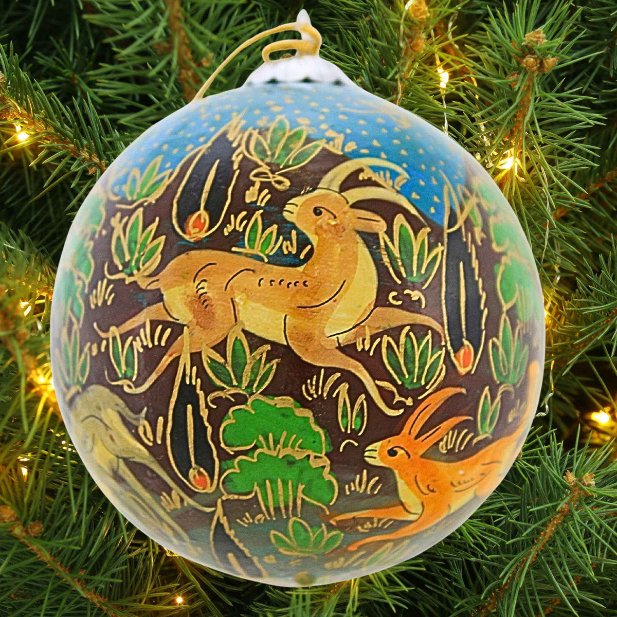 Honest Love Our Planet Forest Friends Sky Blue Bauble - - SBKGifts.com