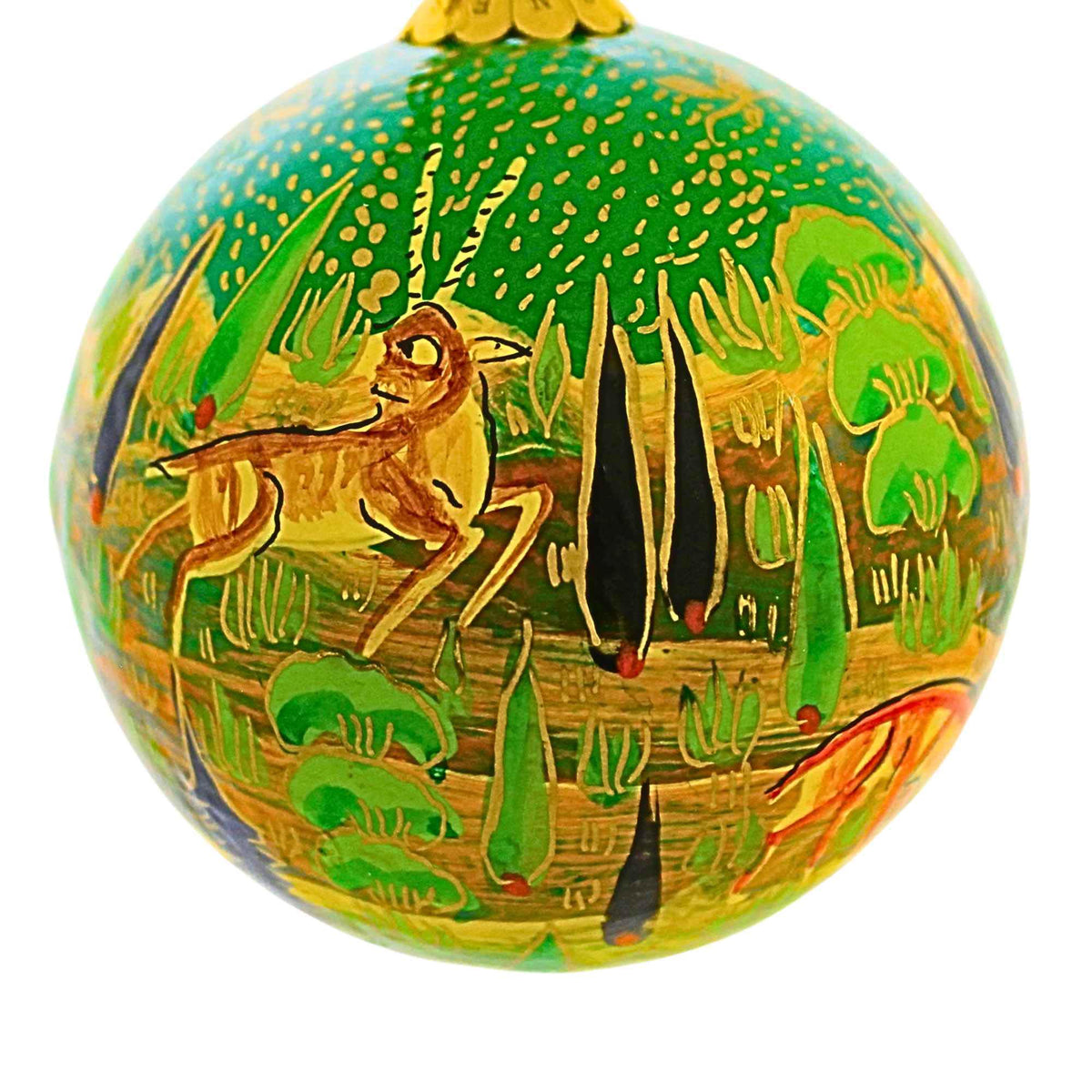 Honest Love Our Planet Forest Friends Green Christmas Bauble - - SBKGifts.com