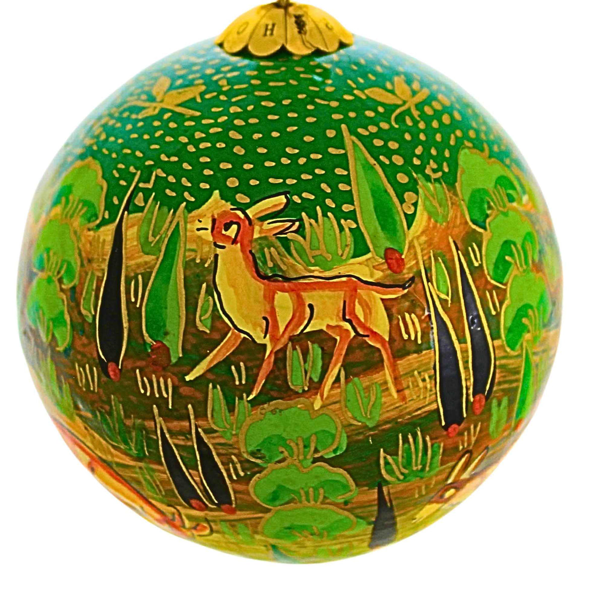 Honest Love Our Planet Forest Friends Green Christmas Bauble - - SBKGifts.com