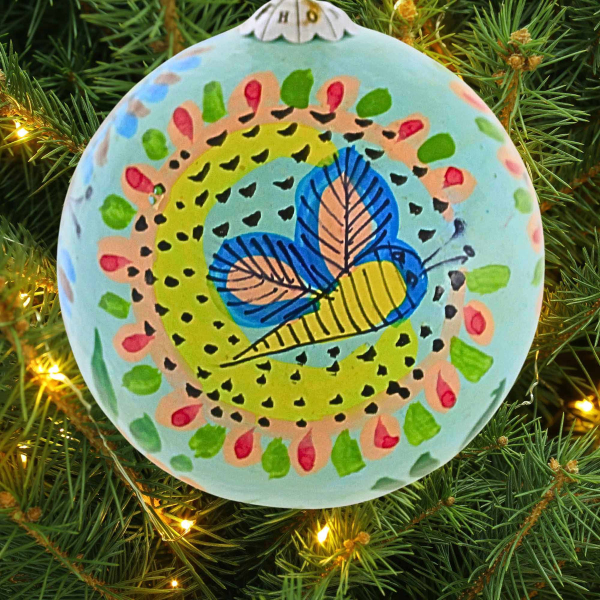 Honest Love Our Planet Butterfly Christmas Bauble - - SBKGifts.com