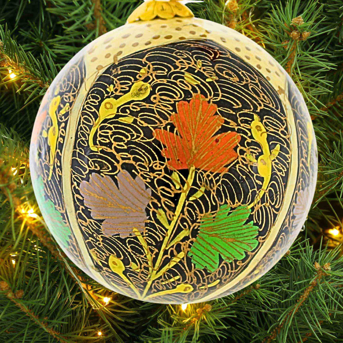 Honest Love Our Planet Gold Chinar Temple - - SBKGifts.com