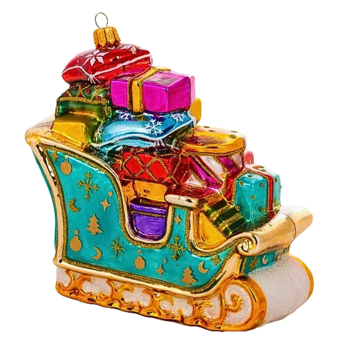Miss Christmas Festive Sleigh With Gifts - - SBKGifts.com