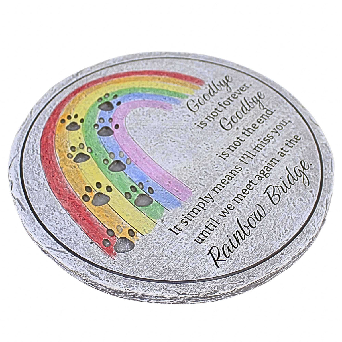 Roman Rainbow Bridge Garden Stone - - SBKGifts.com