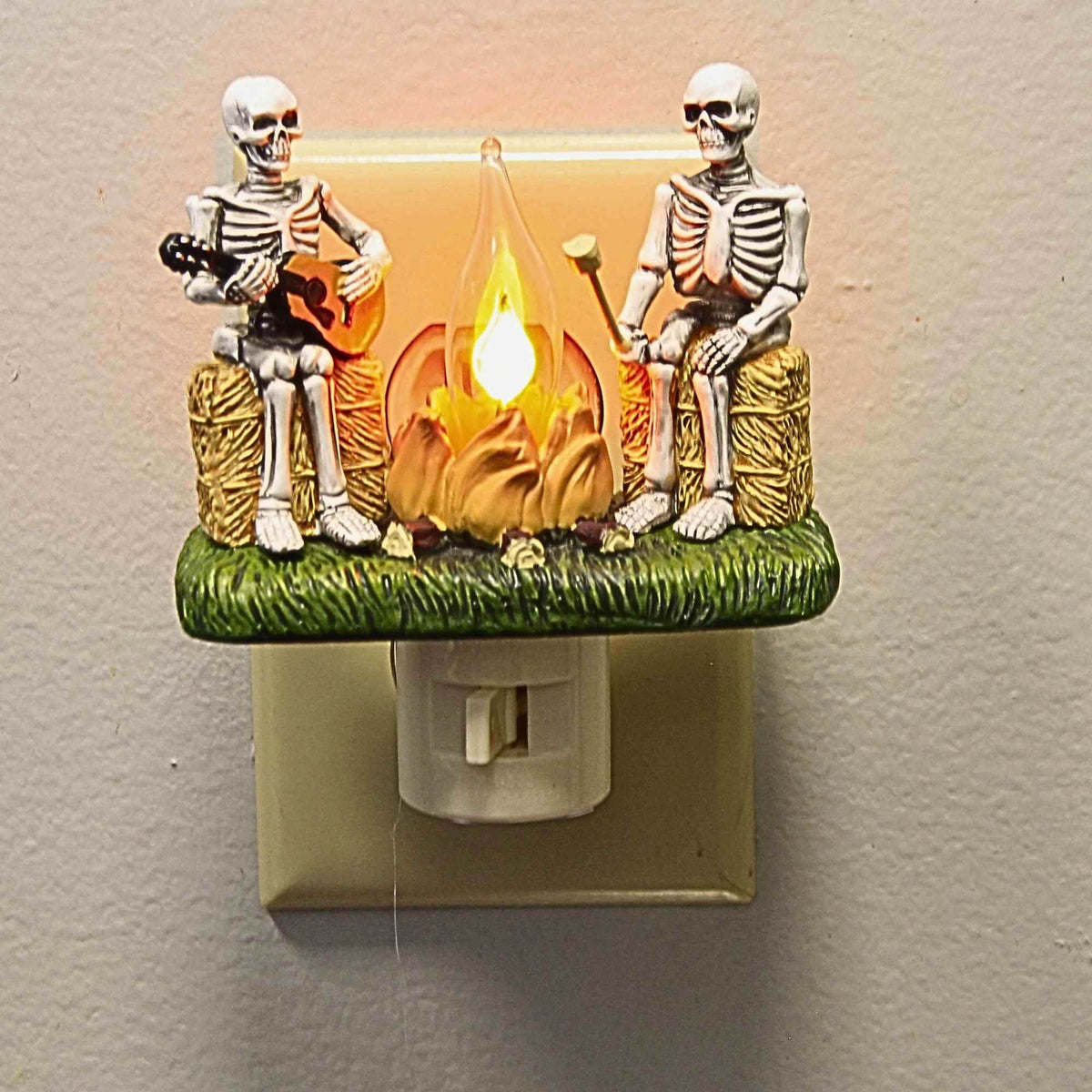 Roman Lighted Skeleton Camp - - SBKGifts.com