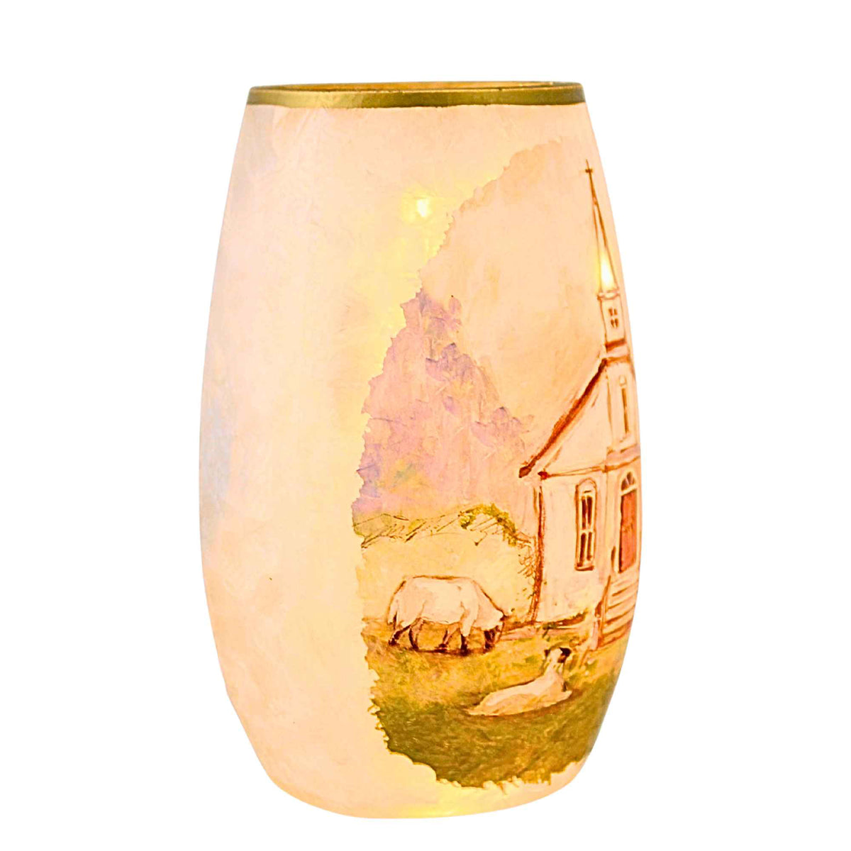 Stony Creek Simple Faith Pre-Lit Small Vase - - SBKGifts.com