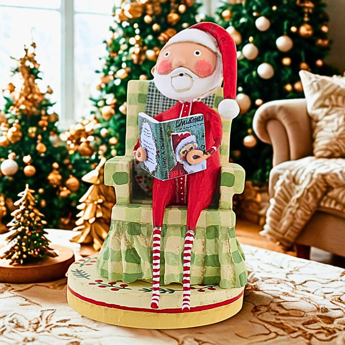 Lori Mitchell Santa's Christmas Story - - SBKGifts.com
