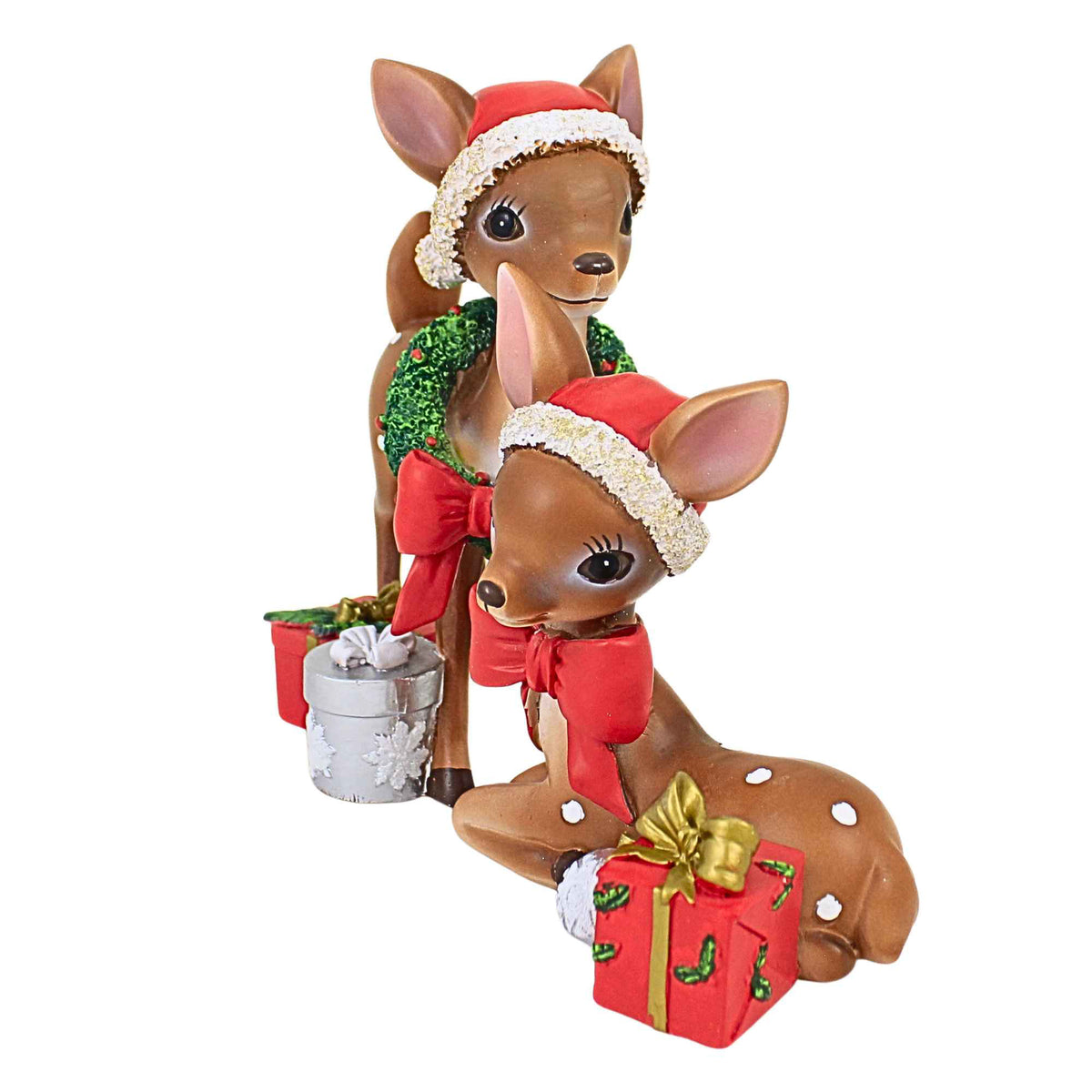 Roman Deer Figurine Set - - SBKGifts.com
