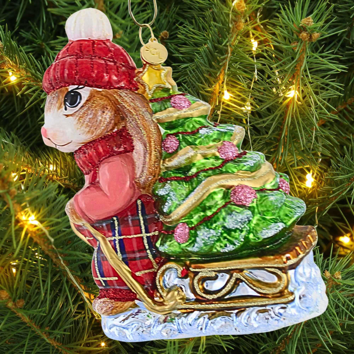 Glitter Lab Christmas Daughter Hare - - SBKGifts.com