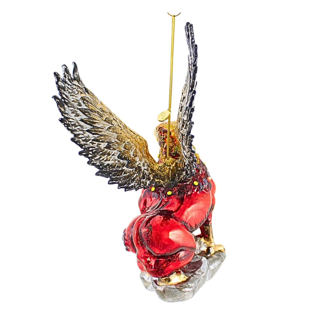 Glitter Lab Red Gryphon - - SBKGifts.com