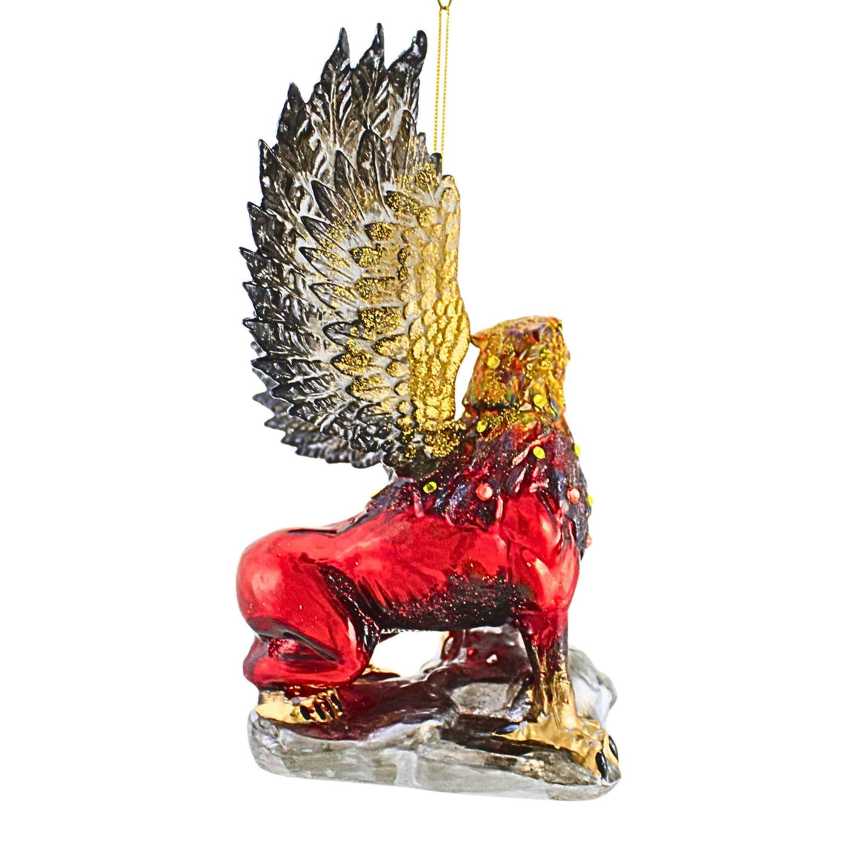 Glitter Lab Red Gryphon - - SBKGifts.com