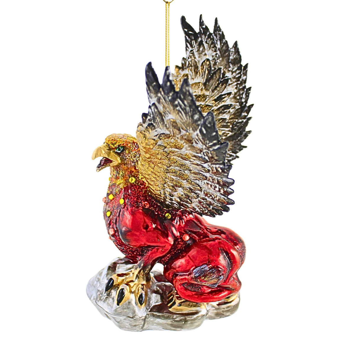 Glitter Lab Red Gryphon - - SBKGifts.com
